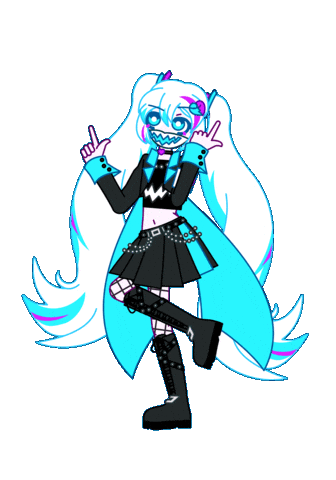 Hatsune Miku Dance Sticker