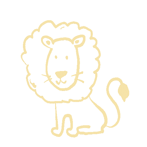 Pastel Lion Sticker by BCE ÖCSI