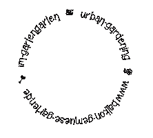 gartengarten Sticker