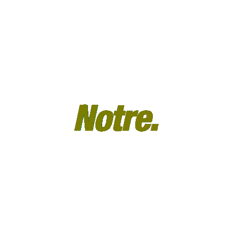 Notre Sticker by Notrestore