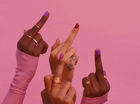 Pink Middle Finger Gif By Janelle Monae Find Share On Giphy We have collect images about aesthetic boy middle finger including images, pictures, photos, wallpapers, and more. pink middle finger gif by janelle monae