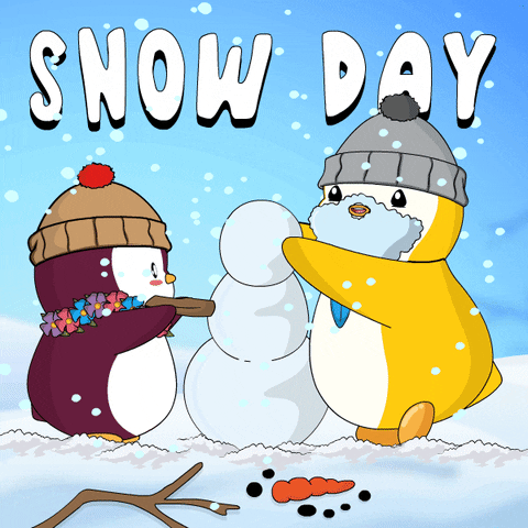 Snow Day GIF by Pudgy Penguins
