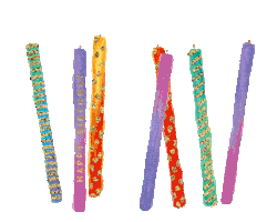 Happy Birthday Candles Sticker by PAPYRUS