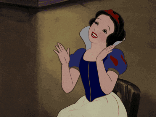 Giphy - Happy Snow White GIF by Disney