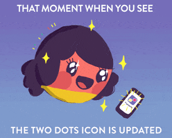 two dots love GIF by Dots