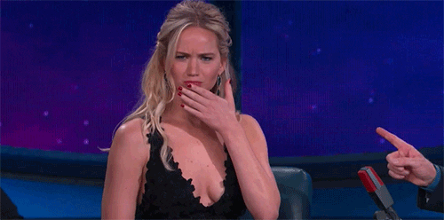 Jennifer Lawrence Flirting GIF - Find & Share on GIPHY