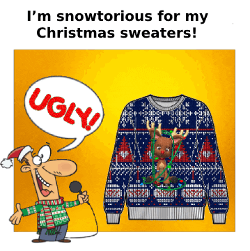 Christmas Ugly Sweater GIF