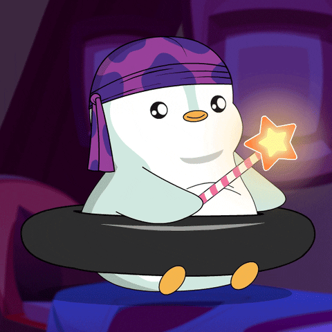 Magic Penguin GIF by Pudgy Penguins