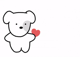 Volleyball 하트 GIF