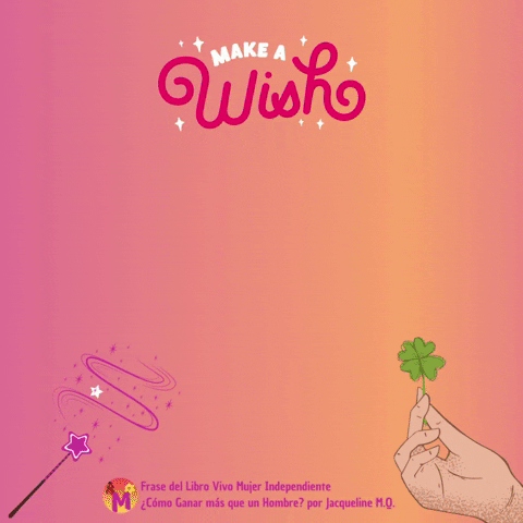 Make A Wish Frase GIF by Jacqueline M.Q.