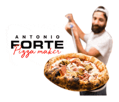 Antonio Forte Pizza Maker (Pizza Forte) Sticker