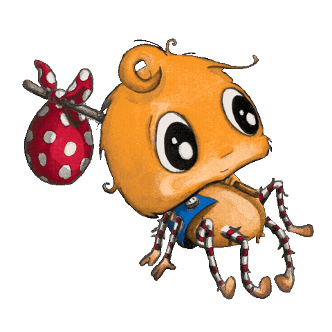 Dianaamft Sticker by Die kleine Spinne Widerlich