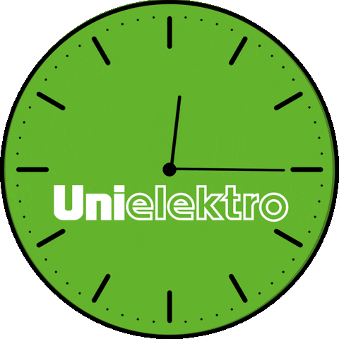 Time Clock Sticker by UNI ELEKTRO