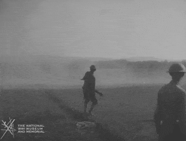 NationalWWIMuseum black and white boom military footage GIF