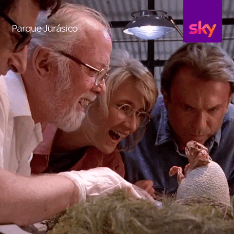 Jurassic Park Eggs GIF by Sky España