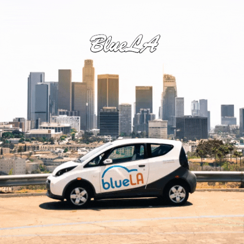 Bluelaelectricvehicles GIF by BlueLA Car Sharing