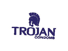 Trojan Condoms UK Sticker