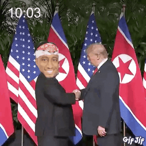 Kim Jong-Un Trump GIF by Demic