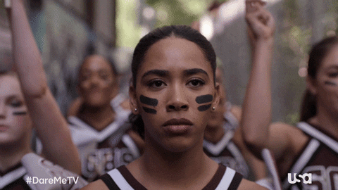 Cheer Squad GIF by DareMeTV - Find & Share on GIPHY