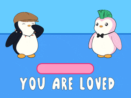 Mental Health Love GIF by Pudgy Penguins