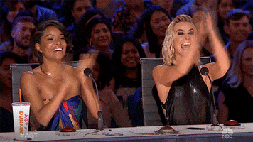 Julianne Hough Applause GIF by America's Got Talent