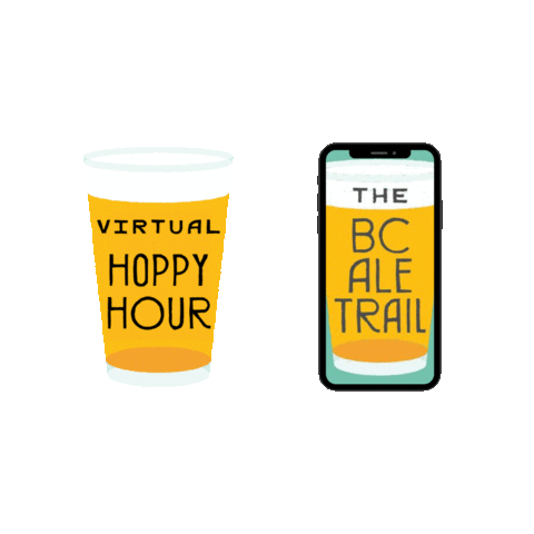 Happy Hour Craft Beer Sticker by BCAleTrail