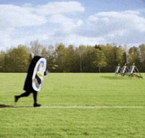 Mascot Archie GIF by Lancaster Archery Supply