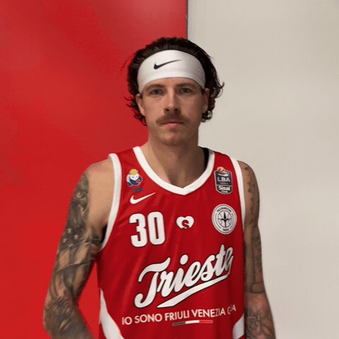 Biancorossi Mcdermott GIF by Pallacanestro Trieste
