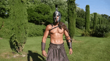 Gladiator Goodbye GIF by PuyduFou