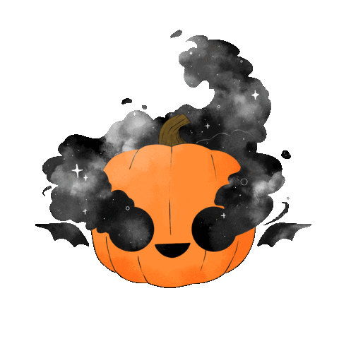 Halloween Smoke Sticker