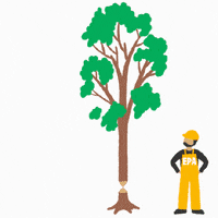 Tree Cutting GIF by INTO ACT!ON