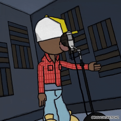 animation rapper GIF by Rough Sketchz