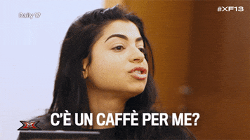 Wake Up Coffee GIF by X Factor Italia
