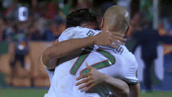 Football Hug GIF by CAF