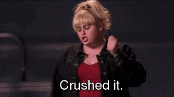 crushed it pitch perfect GIF