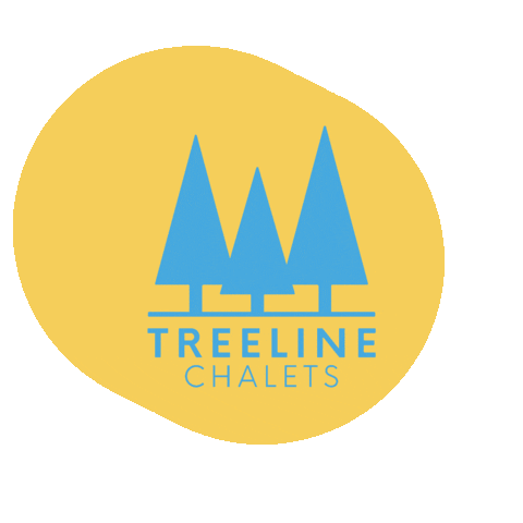 Treeline Chalets Sticker