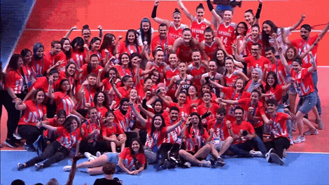 Happy Sport GIF by Volleyball World - Find & Share on GIPHY