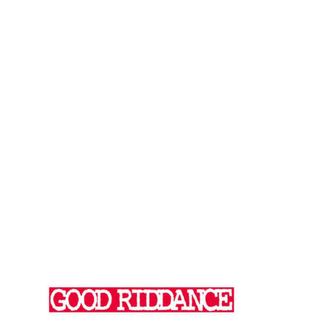 Punk Rock Sticker Sticker by Good Riddance