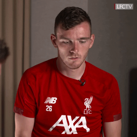 Andy Robertson Lol GIF by Liverpool FC