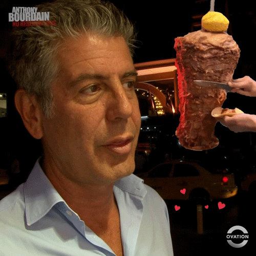 Ovationtv tacos carne mexican food anthony bourdain GIF