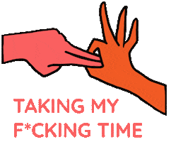 Slow Down Self Care Sticker by Lustery POV