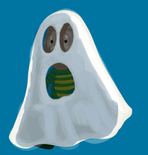 Boy-dressed-as-ghost GIFs - Get the best GIF on GIPHY