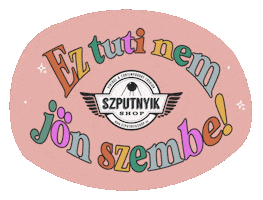 Szputnyik Shop Sticker