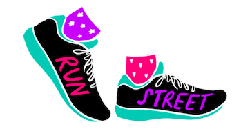 New York Running Sticker