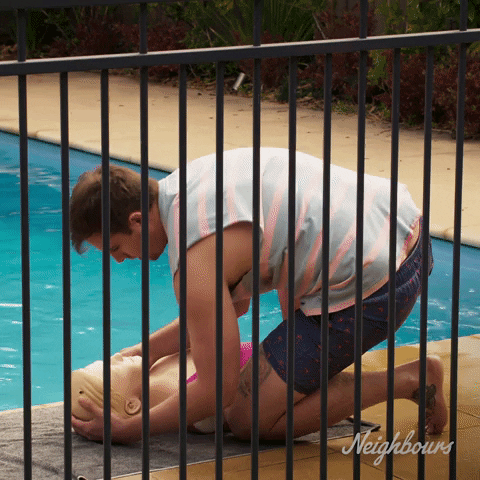 Kyle Canning Romance GIF by Neighbours (Official TV Show account)