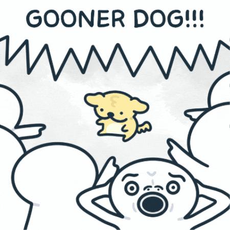 Point Yellow Dog GIF