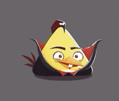 Halloween Vampire GIF by Angry Birds