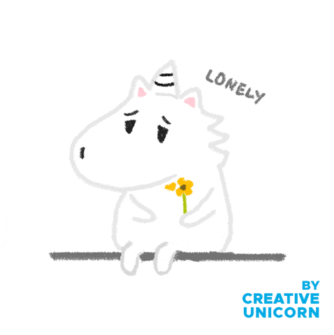 Lonely Cu GIF by Creative Unicorn