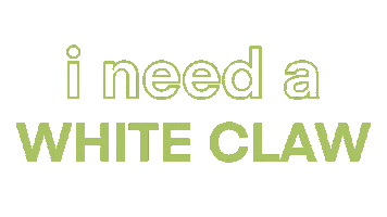 White Claw Sticker