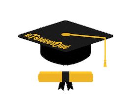 Graduation Cap Sticker by Kennesaw State University